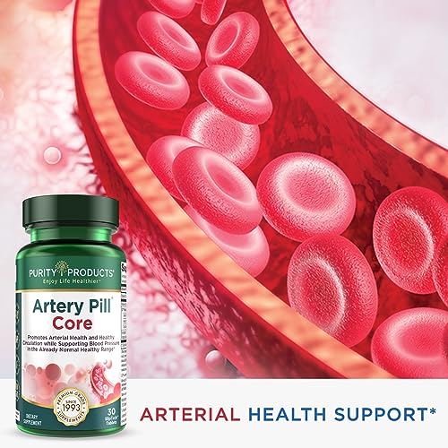 Purity Products Artery Pill Core from MK-7 Vitamin K2, Plant-Based S7 Nitric Oxide Booster Purity Products buy australia supplements