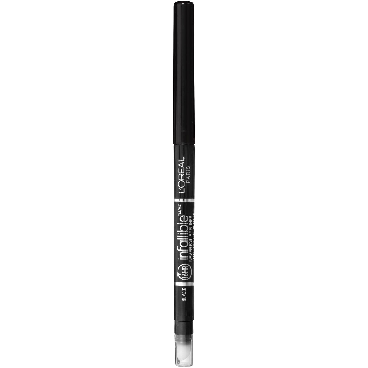 L'Oreal Paris Makeup Infallible Never Fail Original Mechanical Pencil Eyeliner with Built in Sharpener, Black, 0.008 oz., 1 Count L'Oreal Paris