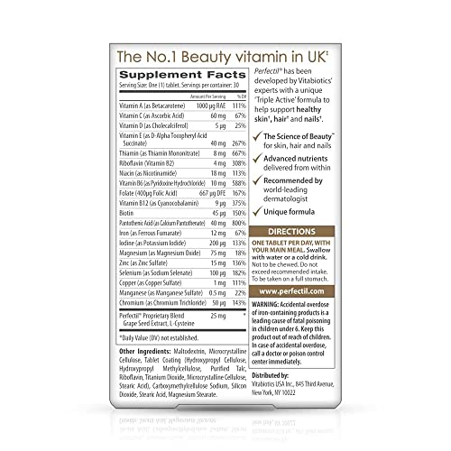 Perfectil Original Formula for Hair Skin and Nails Perfectil buy australia supplements