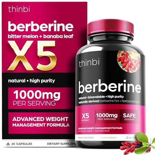 1000mg Berberine Supplement Capsules with Bitter Melon and Banaba Leaf - 30 Servings Artnaturals Store buy australia supplements