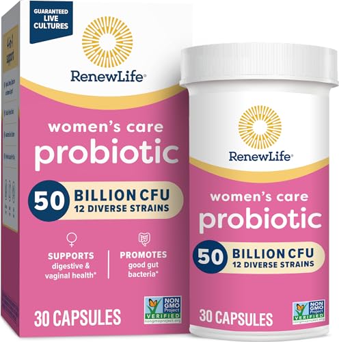 Renew Life Women's Probiotic Capsules, 50 Billion CFU Guaranteed, Supports Vaginal, Urinary Renew Life buy australia supplements
