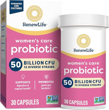Renew Life Women's Probiotic Capsules, 50 Billion CFU Guaranteed, Supports Vaginal, Urinary Renew Life buy australia supplements