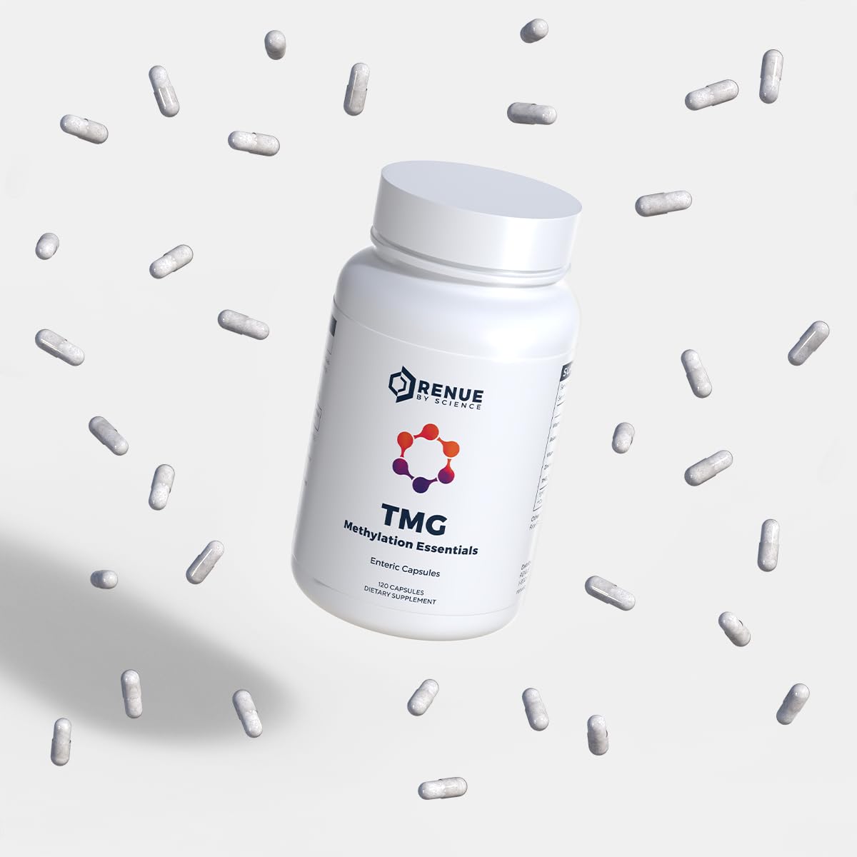 Renue By Science TMG | High Strength TMG Supplements | 120 Trimethylglycine Capsules - 900mg TMG per Serving with Vitamin B12 Vitamin B6 Folate & Zinc | Made in The USA & Third-Party Tested Renue By Science buy australia supplements