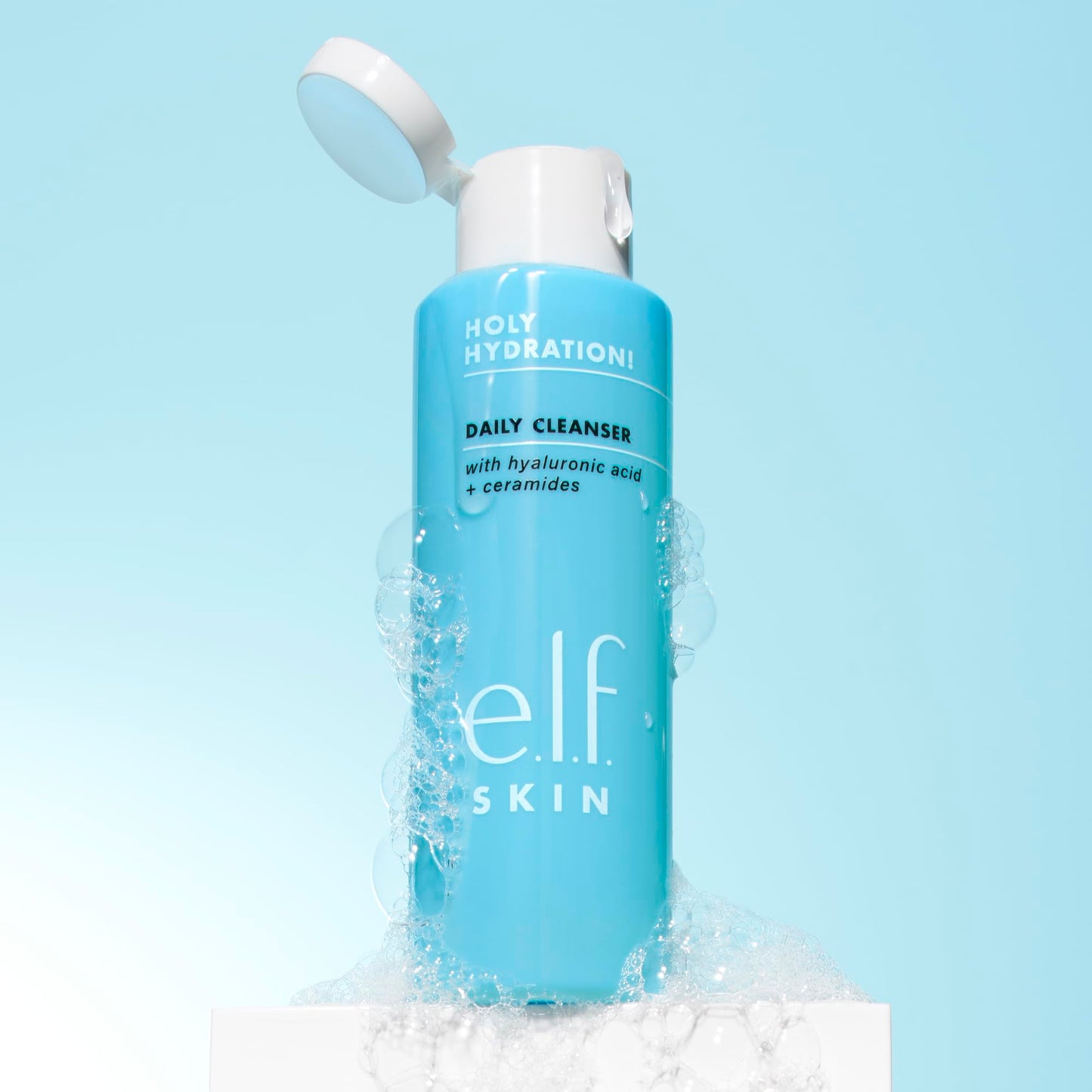 e.l.f. SKIN Holy Hydration! Daily Cleanser, Face Cleanser For Washing Away Excess Oil, Impurities & Makeup e.l.f.