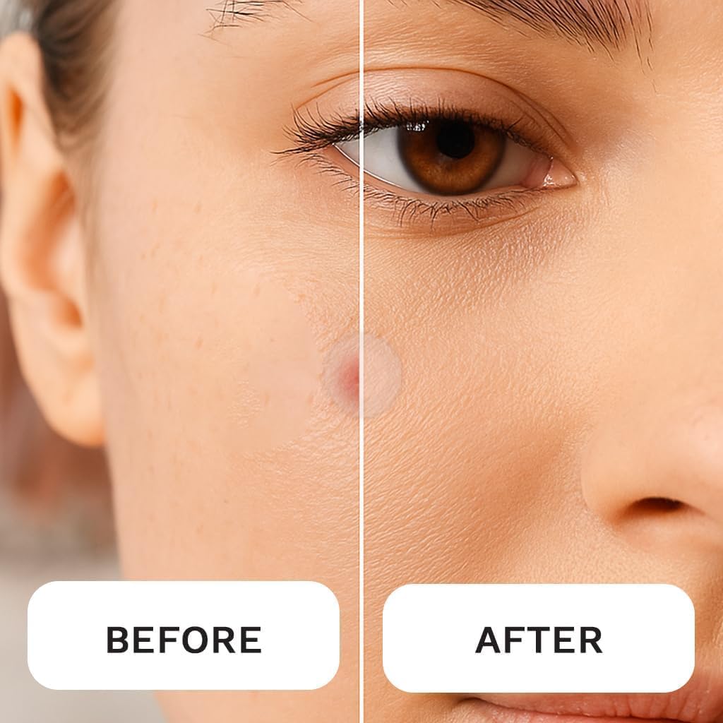 LE GUSHE Korean Pimple Patches for Face (132 Dots) - Hydrocolloid Acne Patches & Zit Patches with Tea Tree Oil - Invisible Blemish Patches - Dermatologist Tested Korean Skin Care LE GUSHE