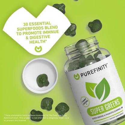 PUREFINITY Collagen Capsules + Super Greens Gummies Bundle