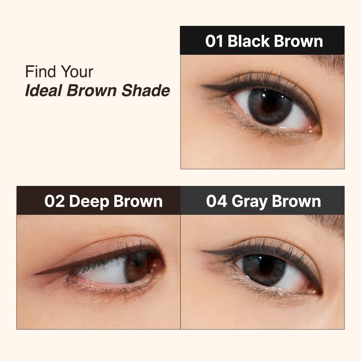 CLIO Extreme Gelpresso Pencil Eyeliner, Gel Smooth Waterproof Formula, High Pigment Color, Smudge Proof Long Wear, Creamy Glide, Tightline Blend Control, Safe for Sensitive Eyes (001 Black Brown) CLIO PROFESSIONAL