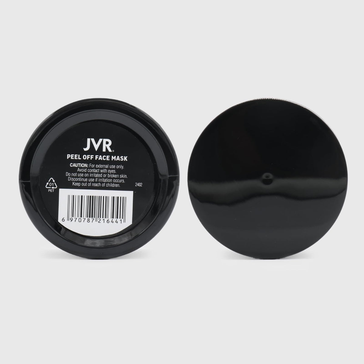 JVR Peel Off Face Mask, Blackhead Mask for Men, Charcoal Peel Off Black Mask, Facial Mask Refreshing and Deep Cleansing for All Skin Types 4.23 OZ JVR