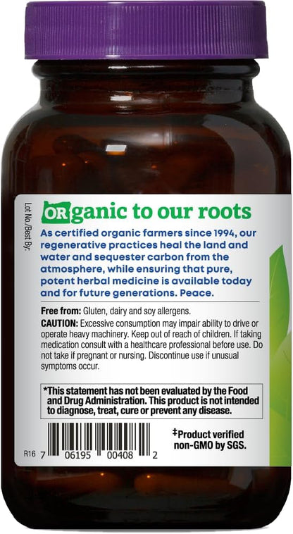 Oregon's Wild Harvest Muscle Relax Organic Herbal Supplement Vegan Capsules with Valerian, Hops and Skullcap - 90 Count Gsupps Australia