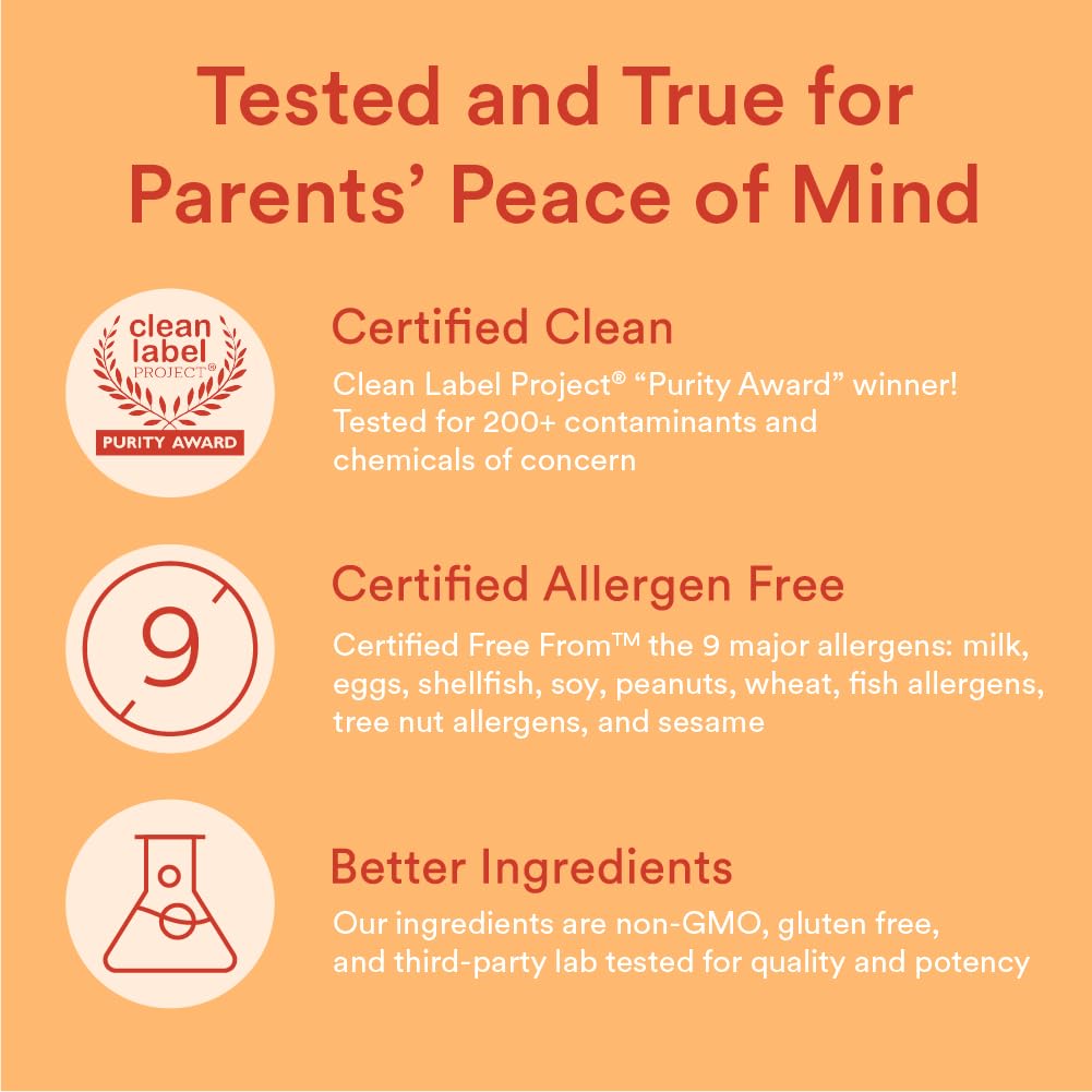 SmartyPants Kids Multivitamin Gummies with Omega 3 DHA/EPA, Vitamins D3, C, B12, B6, A, K, and Zinc, Gluten Free, Clean Label, Three Fruit Flavors, 60 Gummies (30 Day Supply) Gsupps Australia