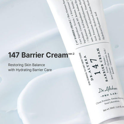 Dr.Althea 147 Barrier Cream | Daily Skin Barrier Care | Deep Hydrating with Hyaluronic Acid Dr.Althea