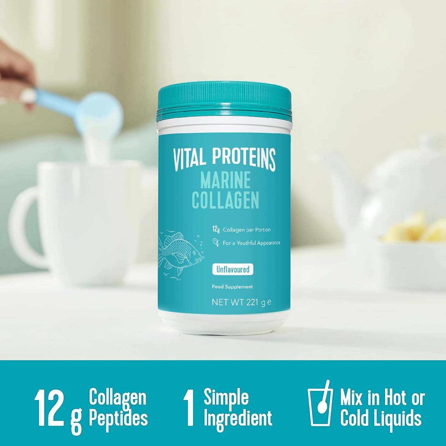 Vital Proteins Marine Collagen Peptides Powder Supplement - Hydrolyzed Collagen Tudor buy australia supplements
