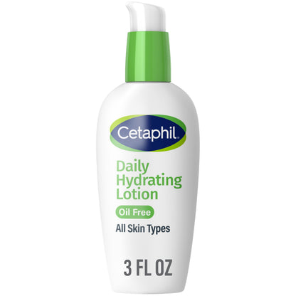 Cetaphil Daily Hydrating Face Lotion, Hyaluronic Acid, 3oz Cetaphil