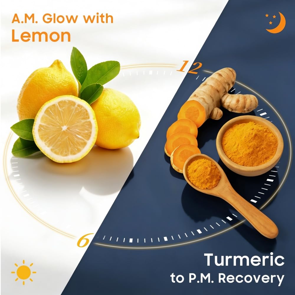 Uselective Lemon & Turmeric Soap Bar for Dark Spots, Powered by Kojic Acid & Vitamin C - Deeply Moisturizing with Amino Acids & Shea Butter - SLS Free for Face/Body Uselective