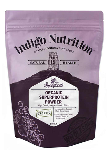 Organic Super Protein Powder - 250 Grams (Certified Organic) Indigo Herbs buy australia supplements