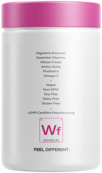 Codeage Women’s Daily Multivitamin, 25+ Vitamins & Minerals, Fermented, Organic Whole Foods, Probiotics Supplement - Vitamin A, B, C, D, E & K, Omega 3, Zinc – Vegan - 120 Capsules