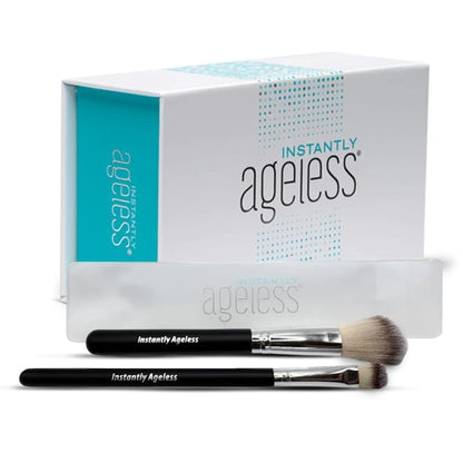 Instantly Ageless Facelift in a Box 25 Vials Eye Bag Remover + Makeup Brush Instantly Ageless