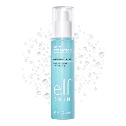 e.l.f. SKIN Holy Hydration! Hydrating Coconut Mist, Refreshes, Soothes & Invigorates Skin, Tropical Scent, 2.7 Fl Oz (Pack of 1) e.l.f.