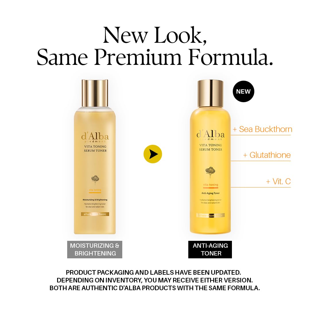 d'alba Piedmont White Truffle Vita Toning Serum Toner (6.08 fl. oz) d'alba Piedmont