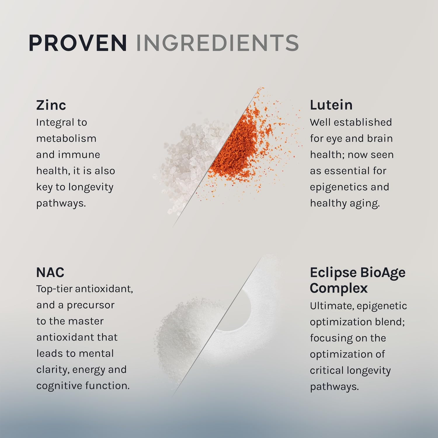 InfiniWell InfiniAge Longevity Supplements - Advanced Cellular Health Supplements with Lutein, N-Acetyl Cysteine (NAC) & Low Dose Zinc - Support Nutrient Sensing & Mitochondrial Health (30 Capsules) InfiniWell buy australia supplements