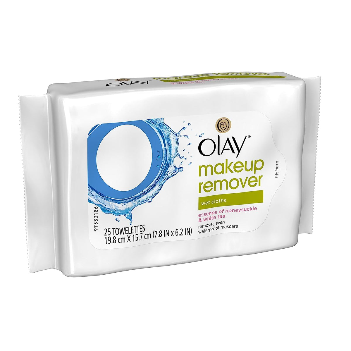 Olay Cleanse Makeup Remover, Rose Water, 25 Wipes Olay