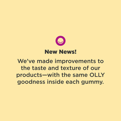 OLLY Kids Multivitamin Gummy Worms, Overall Health and Immune Support, Vitamins and Minerals A, C, D, E, Bs and Zinc, Chewable Supplement OLLY