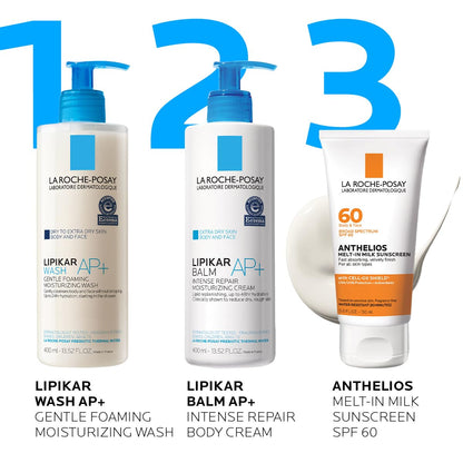 La Roche-Posay Anthelios Melt-In Milk SPF 60 Sunscreen for Face & Body, 5oz La Roche-Posay