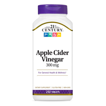 21st Century Apple Cider Vinegar 300mg Tablets, 250 Count 21st Century buy australia supplements