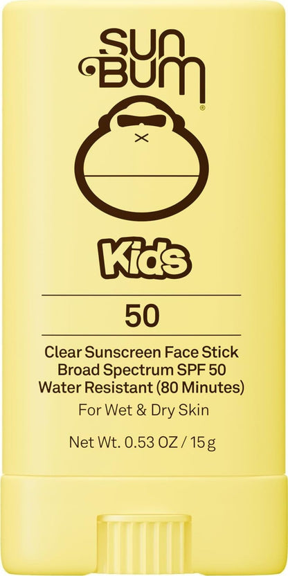 Sun Bum Kids SPF 50 Clear Face Stick Sunscreen - Travel Size, 0.53 oz Sun Bum