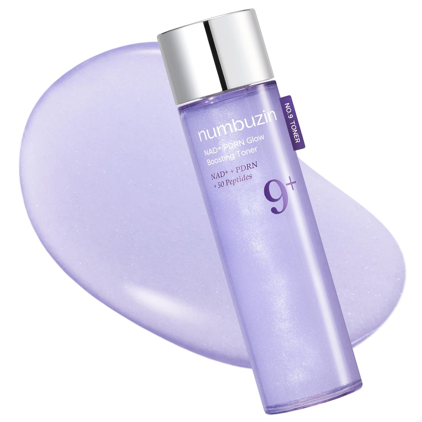 numbuzin No.9 NAD+ Salmon PDRN Glow Boosting Toner, Hydrating & Firming Toner for Wrinkles, Fine Lines & Dull Skin numbuzin