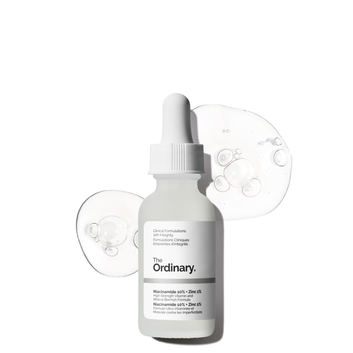 The Ordinary Niacinamide 10% + Zinc 1%, Smoothing Serum for Blemish-Prone Skin, 1 Fl Oz The Ordinary