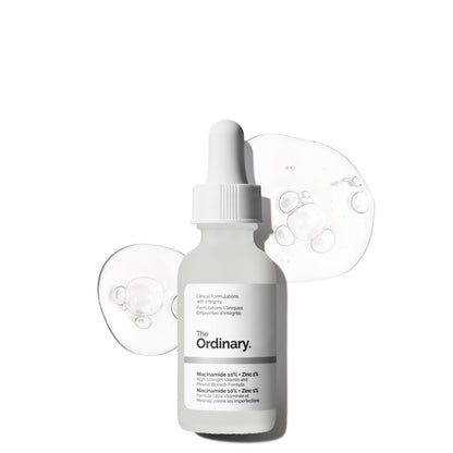 The Ordinary Niacinamide 10% + Zinc 1%, Smoothing Serum for Blemish-Prone Skin, 1 Fl Oz The Ordinary