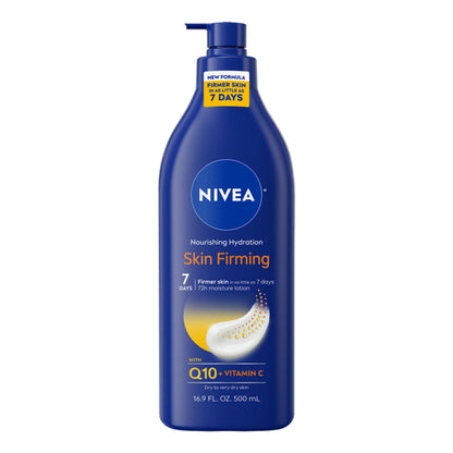 NIVEA Nourishing Hydration Skin Firming Body Lotion, 16.9 FL OZ NIVEA