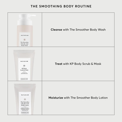 Naturium KP Body Scrub & Mask, AHA, BHA, PHA Exfoliants, 8 fl oz Naturium