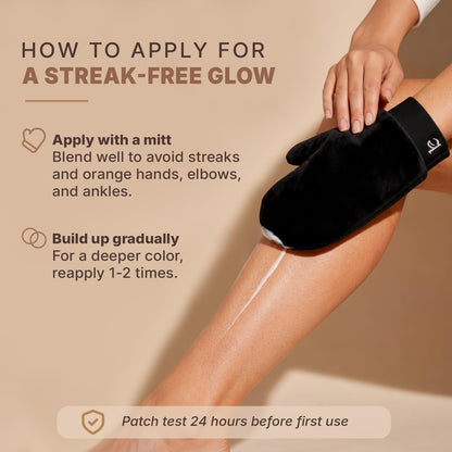 Beauty by Earth Self Tanner - USA Made with Natural & Organic Ingredients Beauty by Earth