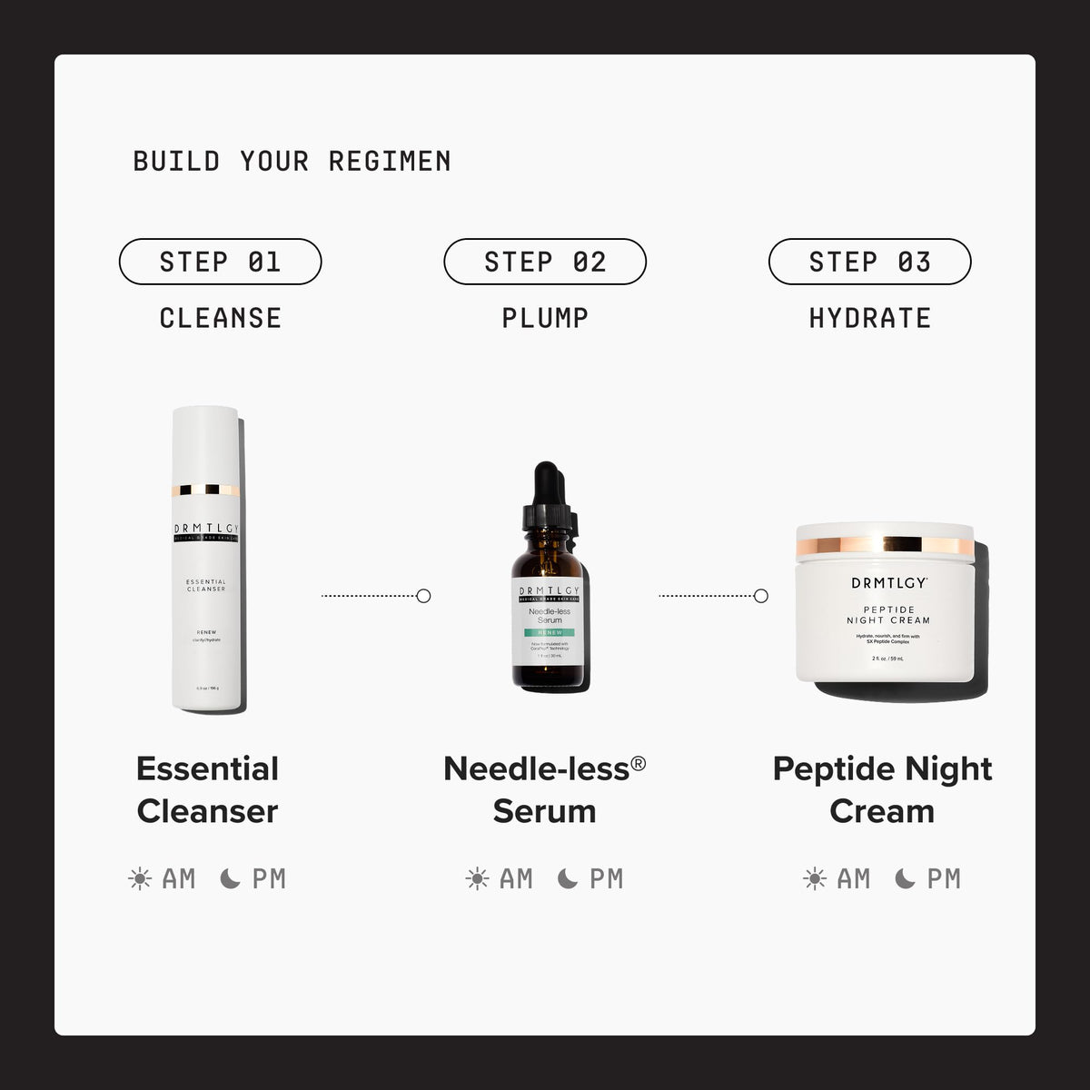 DRMTLGY Peptide Night Cream | Hydrating Firming Moisturizer DRMTLGY