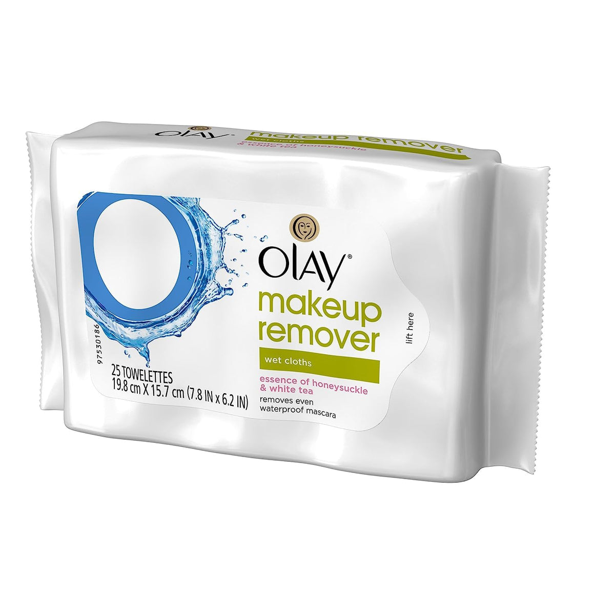 Olay Cleanse Makeup Remover, Rose Water, 25 Wipes Olay