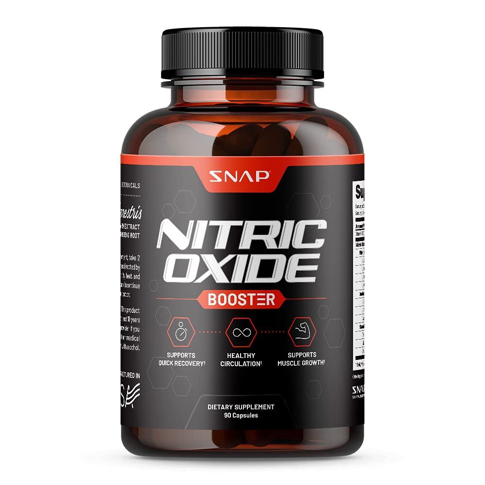 Snap Supplements Nitric Oxide Booster, Nitric Oxide Supplement for Blood Circulation Snap Supplements buy australia supplements