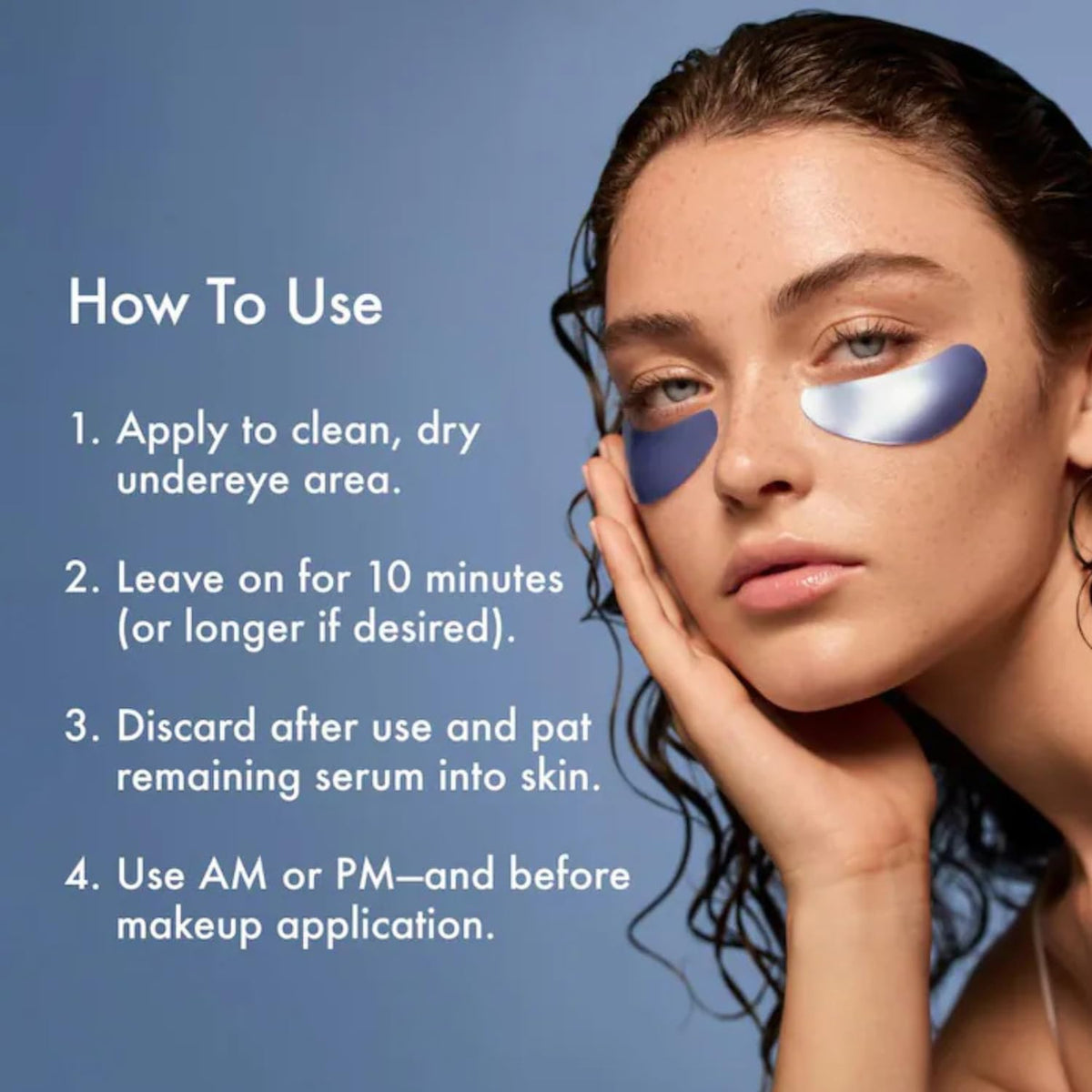 Summer Fridays Jet Lag Hydrating Eye Patches - De-puffing Hydrogel Under Eye Masks with Hyaluronic Acid, Caffeine + Peptides - Soothing + Refreshing At-Home + Travel Skin Care (6 Pairs) Summer Fridays
