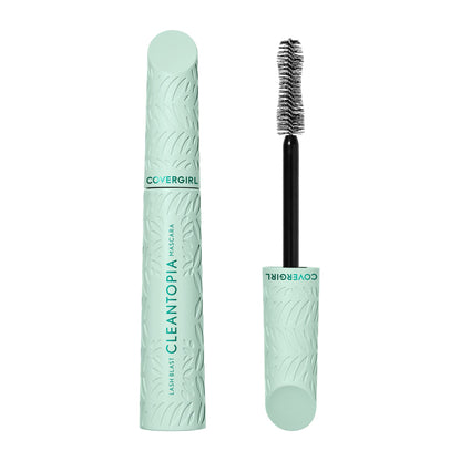 Covergirl Lash Blast Cleantopia Mascara, Volumizing, Smudge-Proof, Vegan Formula, Extreme Black 800, 1 Count COVERGIRL
