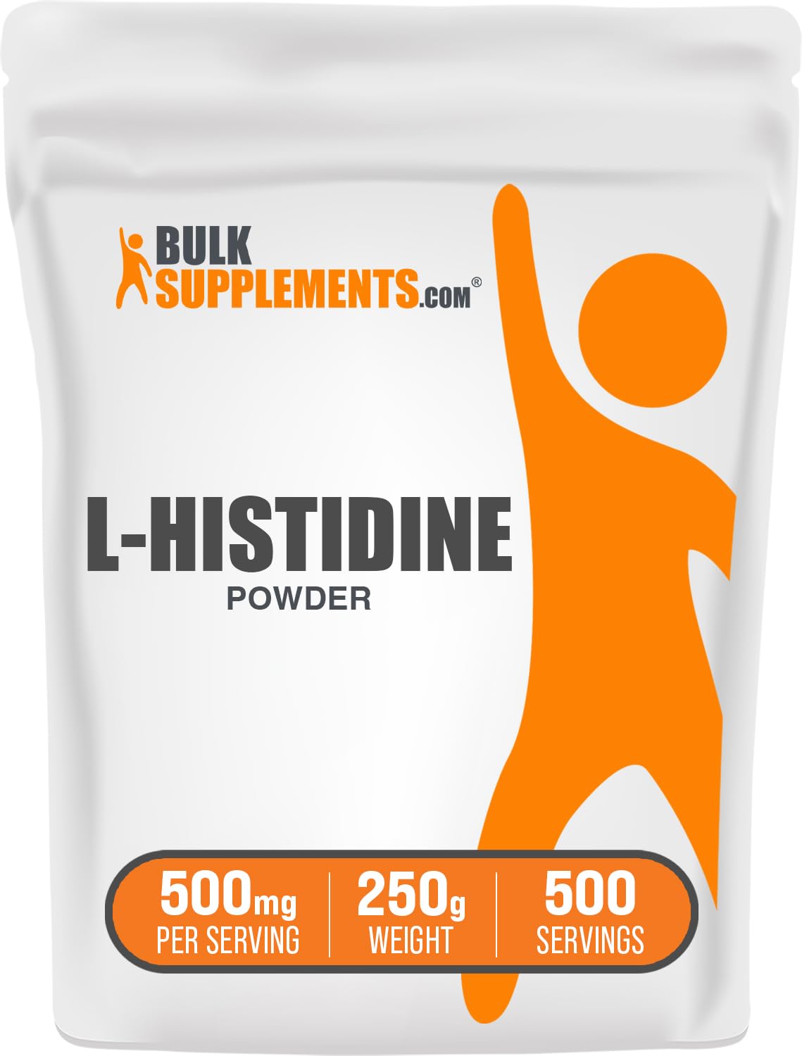 BulkSupplements.com L-Histidine Powder - as L-Histidine Base, Histidine Supplement - Essential Amino Acid & Gluten Free, 500mg per Serving, 250g (8.8 oz) (Pack of 1) BulkSupplements buy australia supplements