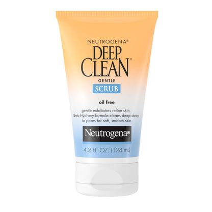 Neutrogena Deep Clean Gentle Daily Facial Scrub, 4.2 fl. Oz Neutrogena