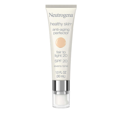 Neutrogena Retinol Treatment and Tinted Facial Moisturizer, Healthy Skin Anti-Aging Perfector with Broad Spectrum SPF 20 Sunscreen Neutrogena