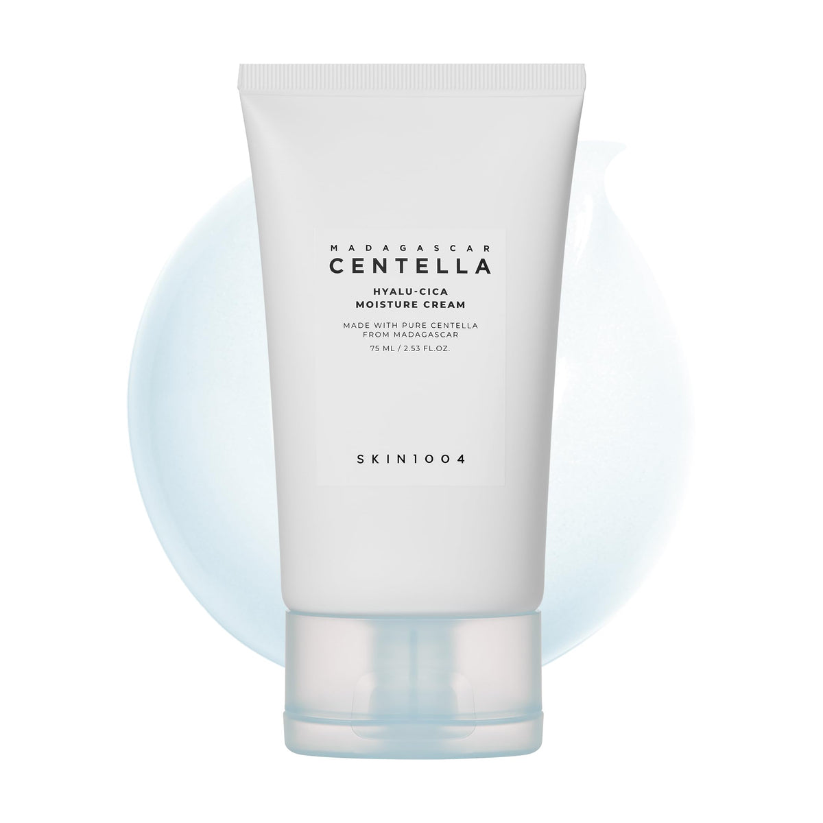 SKIN1004 Hyalu-Cica Moisture Cream, Face Moisturizer with Hyaluronic Acid, Centella Cream for Deep Hydration, Lightweight Nourishing Gel Moisturizer for Face, Korean Skin Care, 2.53 fl oz / 75ml SKIN1004
