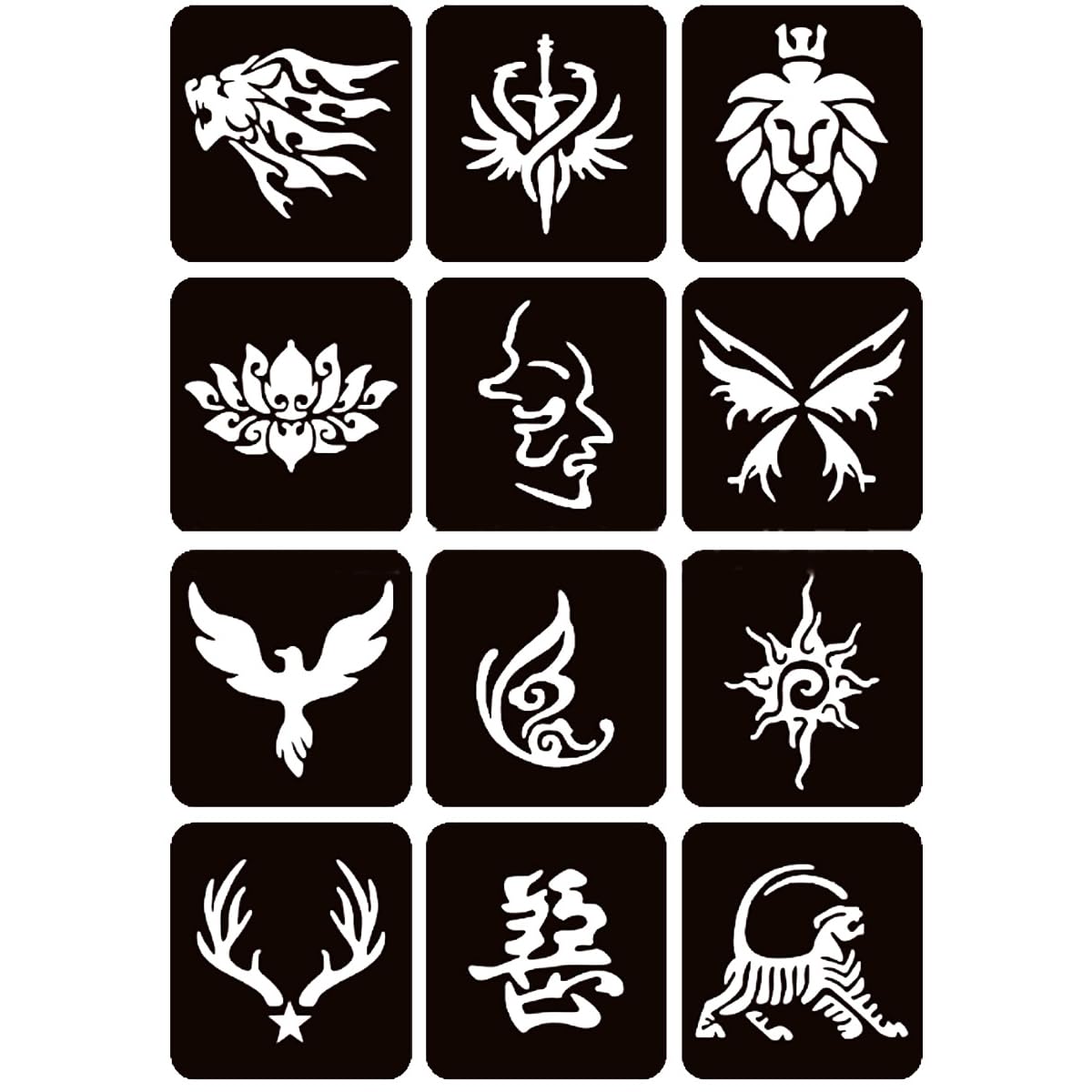 Moricher Henna tattoo kit Temporary Tattoo Kits Moricher
