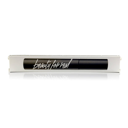Beauty for Real Hi-Def Mascara, Just Black - Defining & Volumizing Lash Definer, Curls Lashes - Humidity & Smudge Proof - Micro Brush Ensures Versatile Application - 0.31 fl oz Beauty For Real