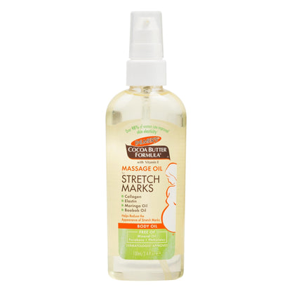 Palmer's Stretch Marks Massage Oil for Pregnancy & Weight Changes (3.4 Oz) Palmer's
