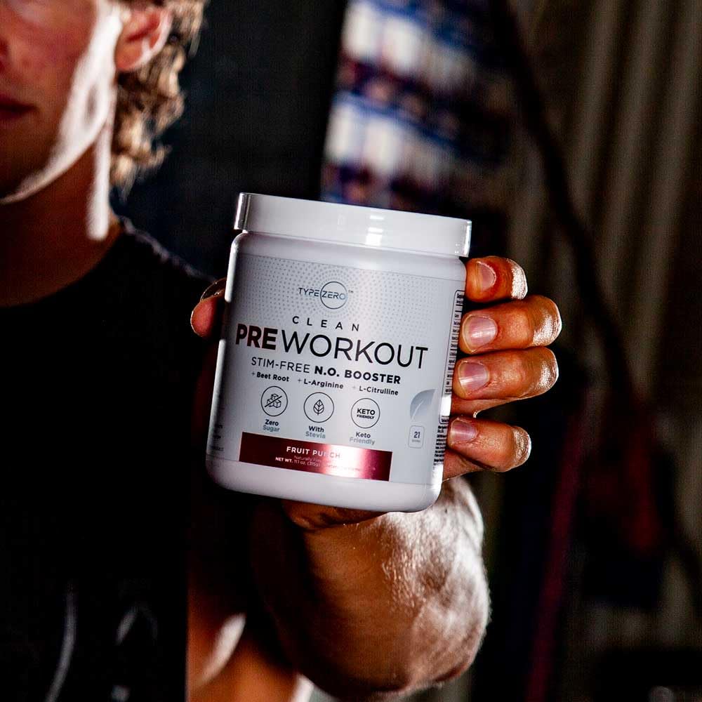 Ultra Clean Stim Free Pump Pre Workout + Nitric Oxide Booster (Fruit Punch) Beetroot, 7G Arginine Citrulline Malate, Betaine, Beta A, ACV+ - Sugar/Caffeine Free Natural Non Stim Preworkout Men & Women Type Zero buy australia supplements