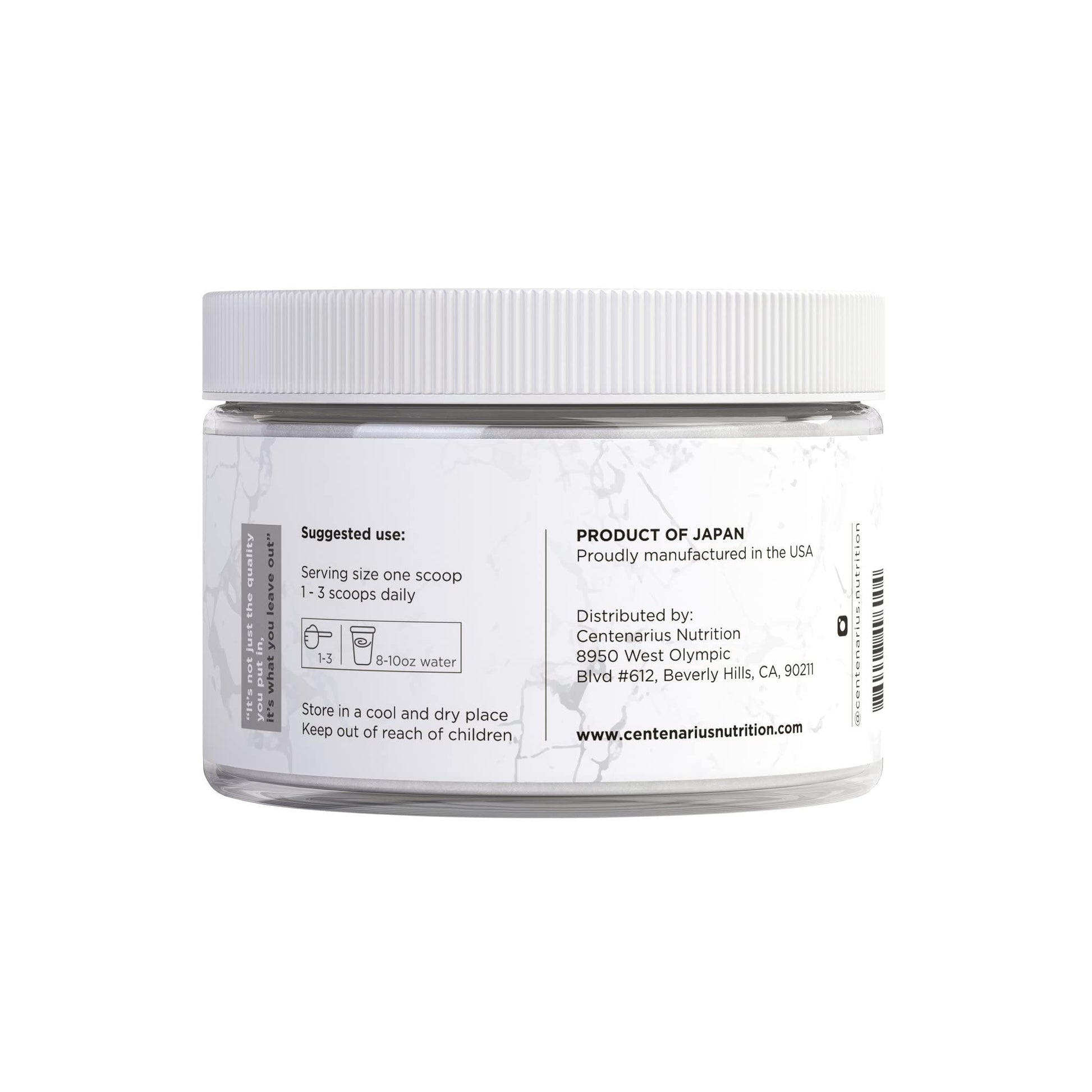 Premium Glycine Powder 250g | Amino Acids Supplement for Post Workout Muscle Recovery, Digestion, Sleep Aid + More - Vegan, Additive-Free Centenarius Nutrition buy australia supplements
