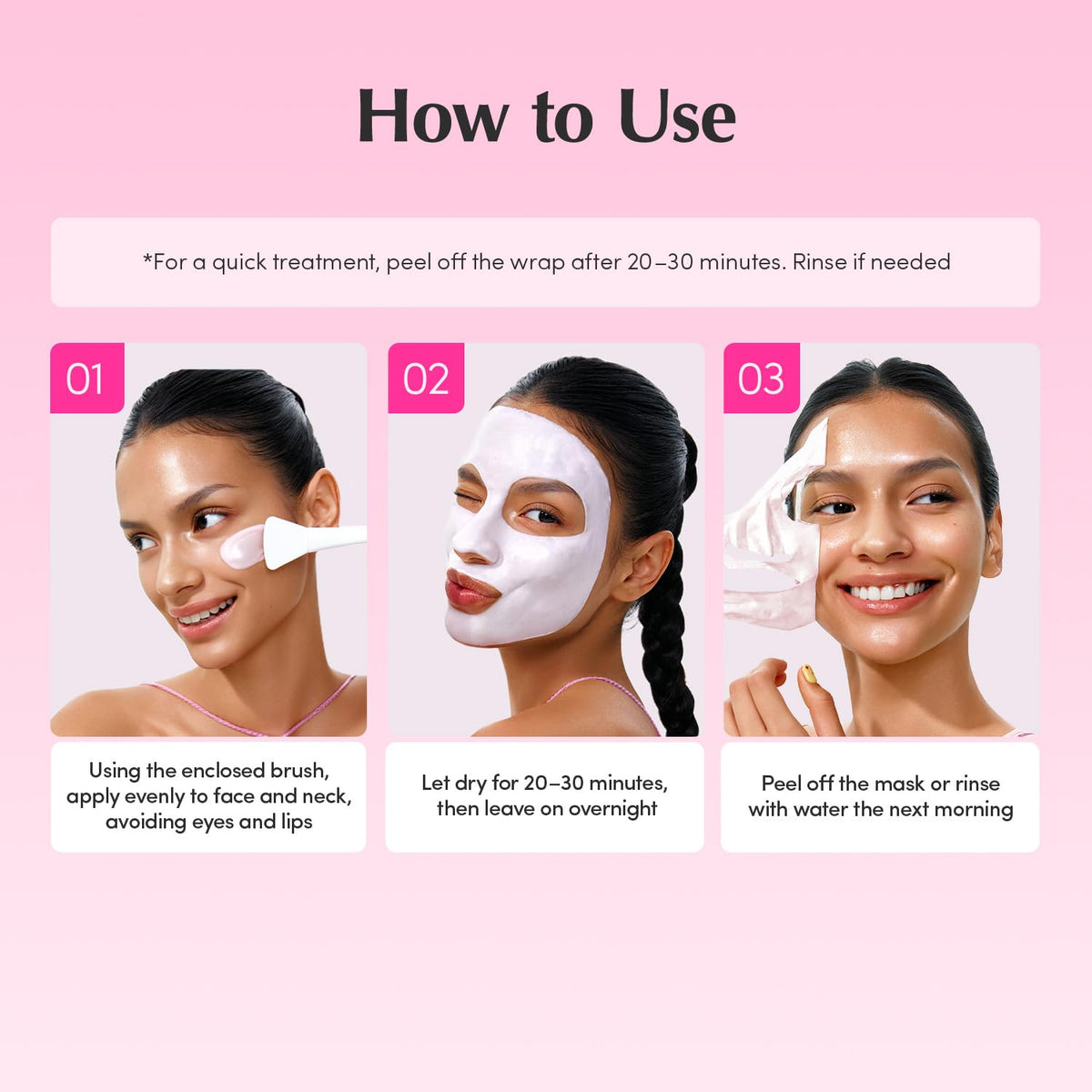 EQQUALBERRY NAD+ Peptide Boosting Night Wrapping Mask | Easy Peel Off Overnight Facial Mask for Face, Neck Lifting & Firming | Glowing Glass Skin | Korean Skin Care, 2.53 fl.oz EQQUALBERRY